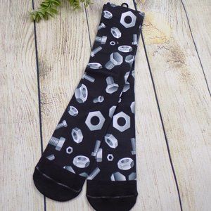 NUTS & BOLTS Men's Sublimated Graphic Socks